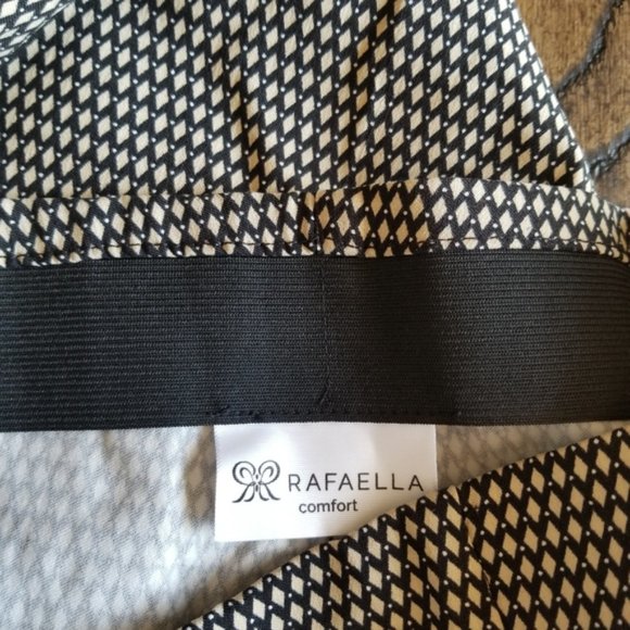 Rafaella NWT Diamond Print Dress Pants - Picture 2 of 6